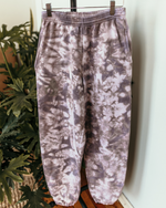 Load image into Gallery viewer, mocha ice-dyed sweatpants
