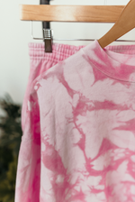 Load image into Gallery viewer, pink sugar ice-dyed sweatshirt
