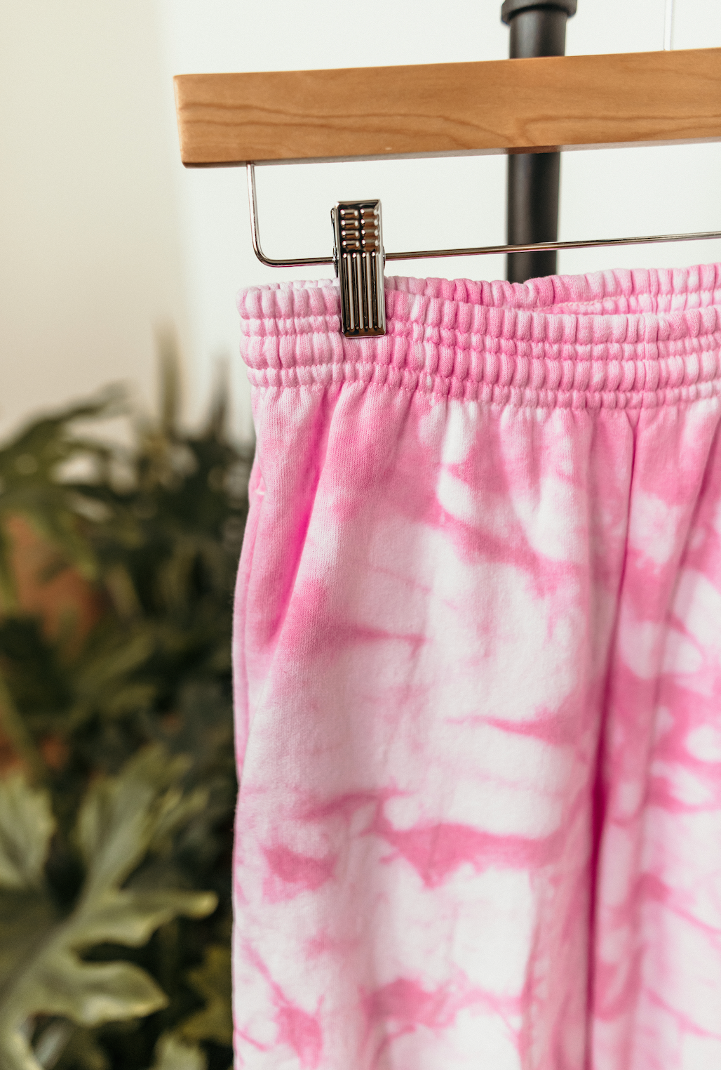 pink sugar ice-dyed sweatpants