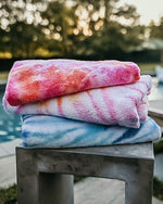 Load image into Gallery viewer, hand-dyed beach towel
