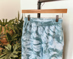 Load image into Gallery viewer, forest green ice-dyed sweatpants
