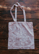 Load image into Gallery viewer, ice-dyed cotton tote bag
